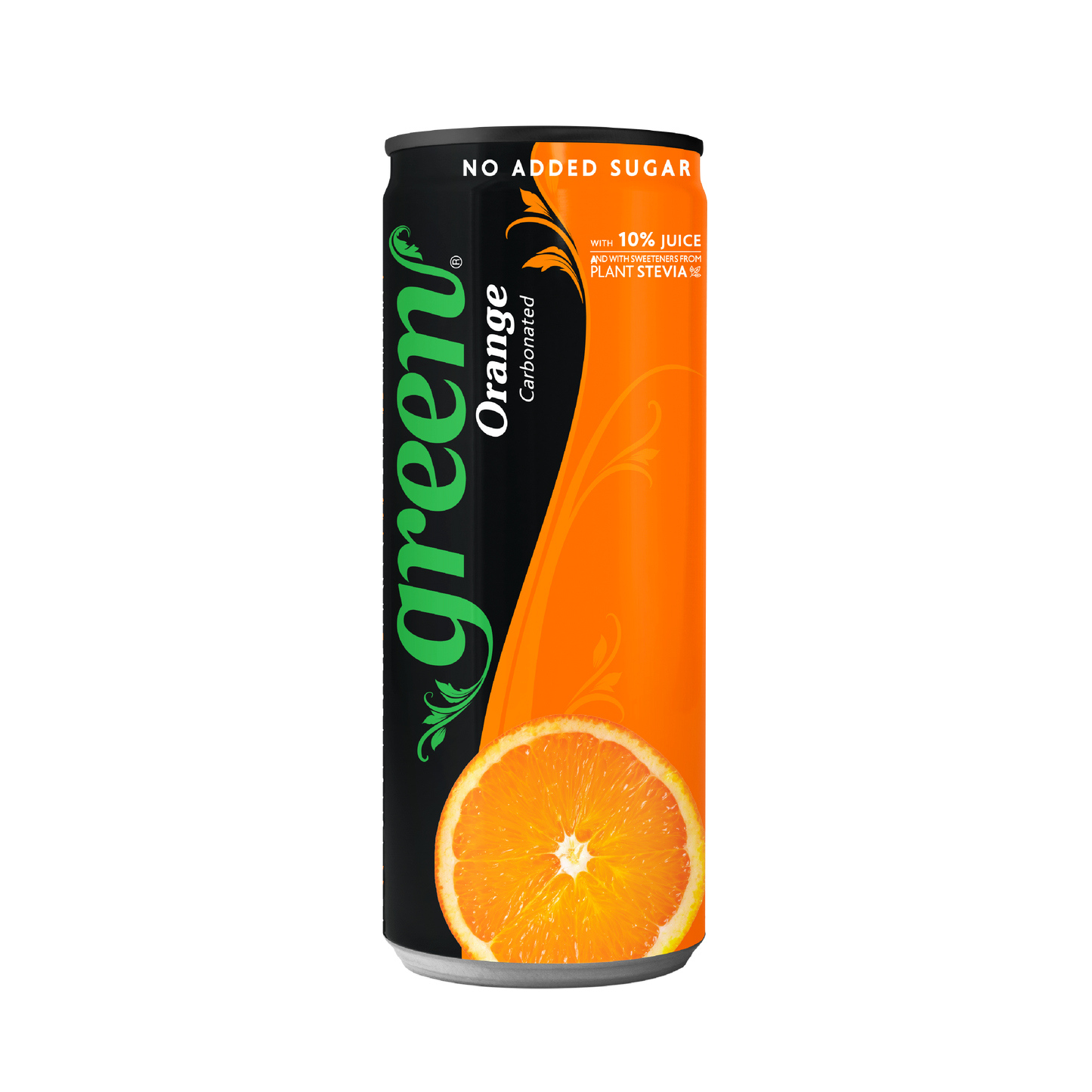 Green Orange 330 ml – gazirana pijača z okusom pomaranče, brez dodanega sladkorja