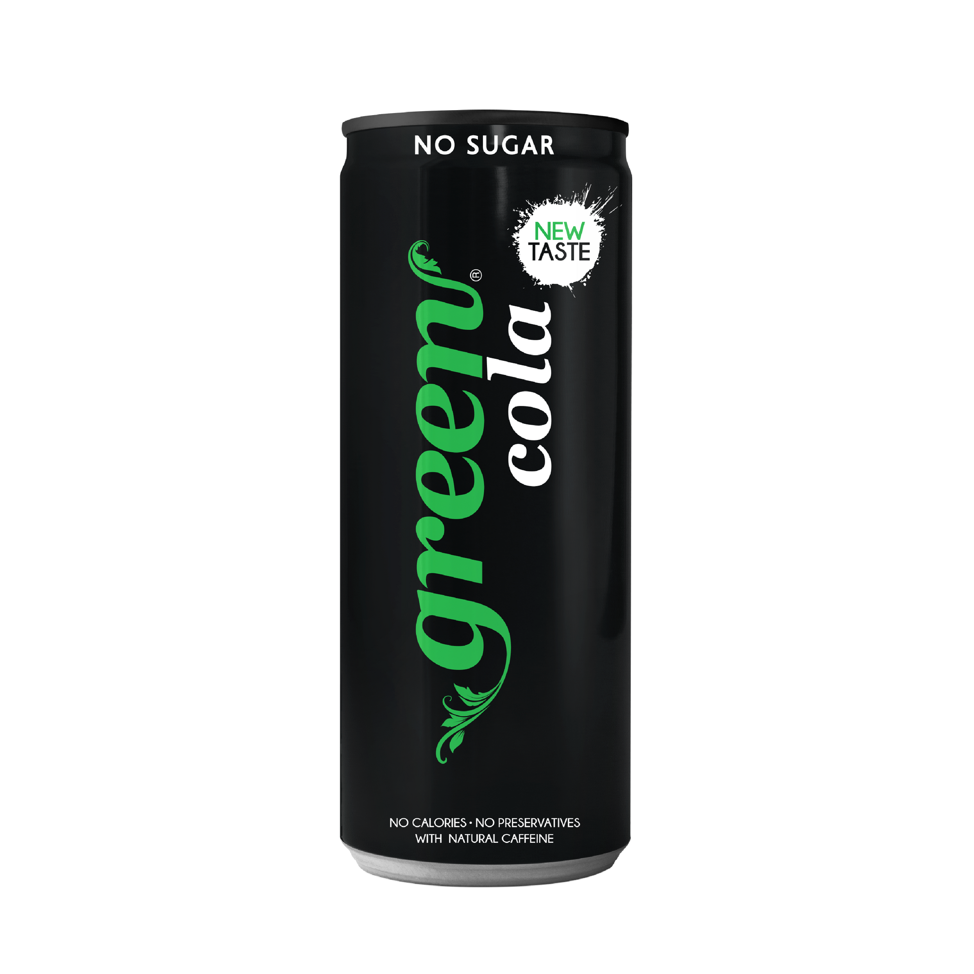 Green Cola 330 ml – gazirana brezalkoholna pijača brez sladkorja, brez kalorij in brez aspartama