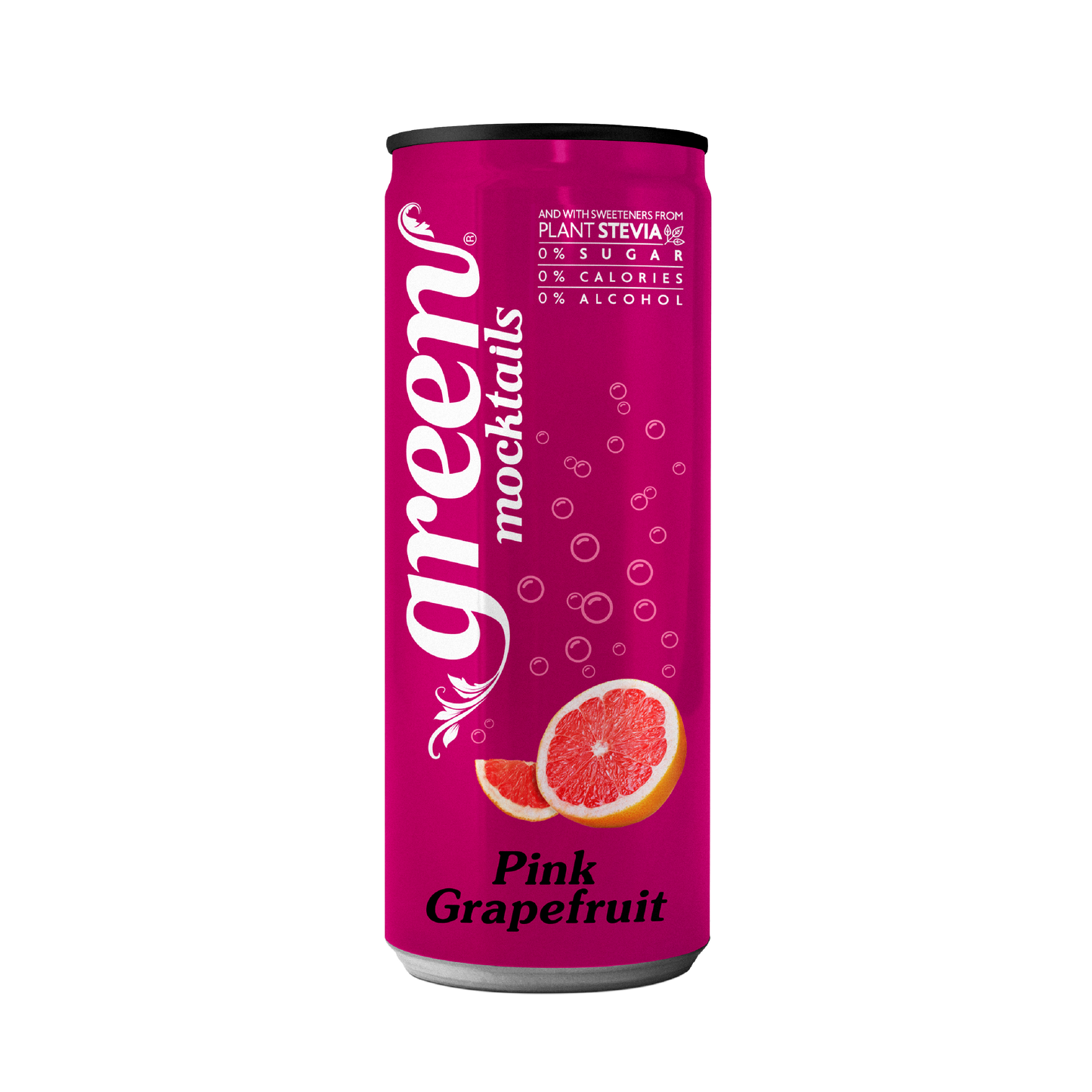 Green Pink Grapefruit 330 ml – gazirana pijača z okusom rdeče grenivke, brez sladkorja in brez kalorij